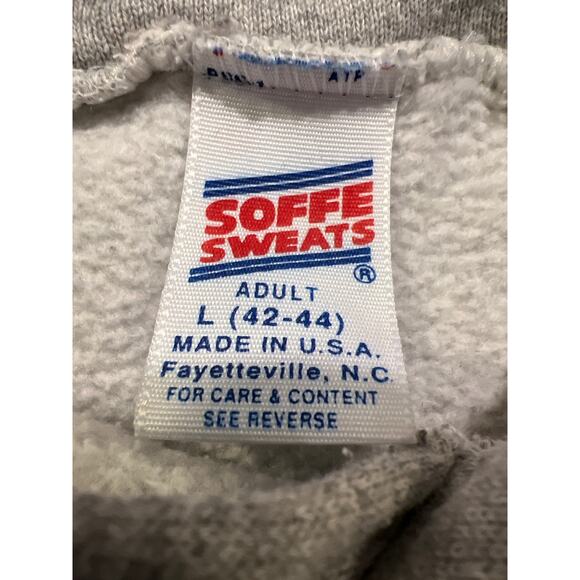 Soffe Sweats Men’s United States Marine Corps Hooded Sweatshirt‎ Size L Gray - Picture 4 of 4